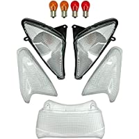 ONE BY CAMAMOTO KIT de flecha TRASPARENTE PARAMOTO COMPATIBLE CON YAMAHA T-MAX 500 año 2001 A 2007